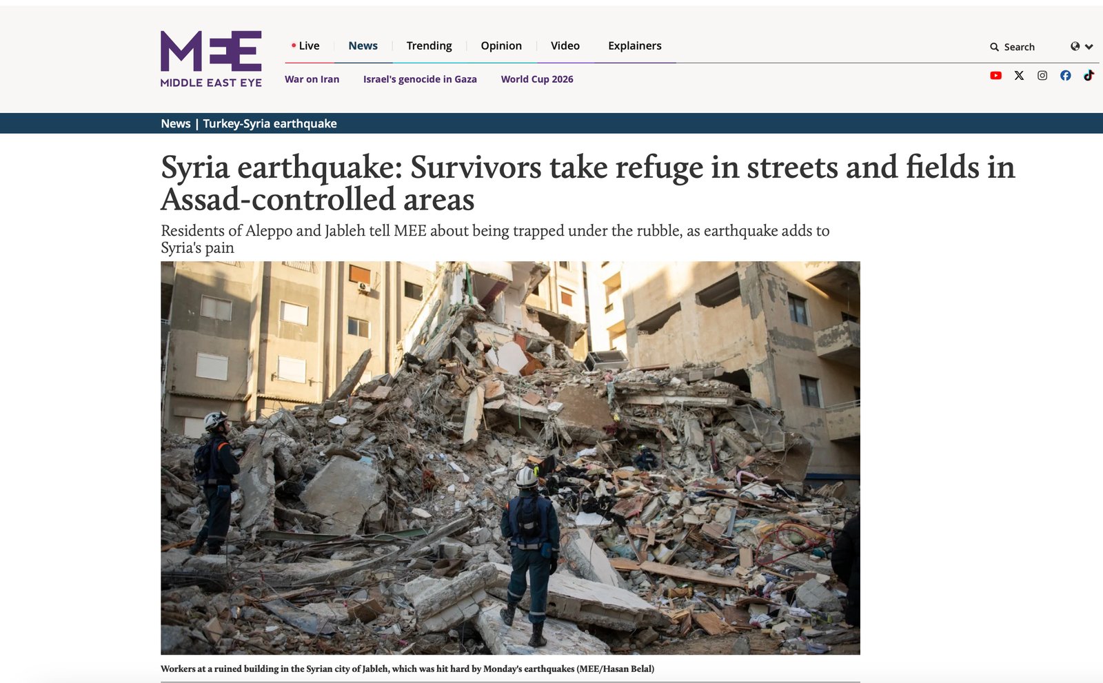 Middle East Eye